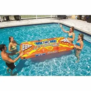 Fábrica flotante inflable cerveza Pong aire mattr