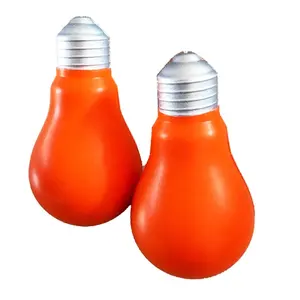 Bulb Shape Anti Stress PU Ball Toys Different Color Bulb Stress Toys