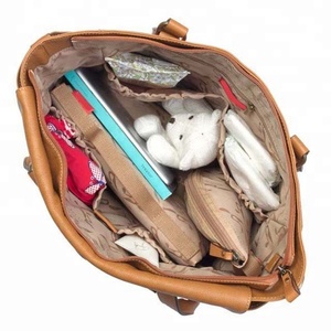 Ustomized-Bolsa de pañales de piel vegana, bolso de mano <span class=keywords><strong>para</strong></span> mamá - Product Image 4