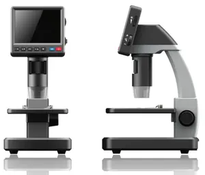 Bestscope sensor cmos, microscópio digital com tela lcd de BPM-350L polegadas usb 3.5 5.0mp