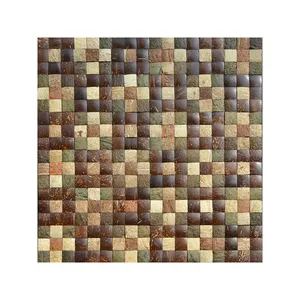 Paneles de coco HS16102, mosaico de coco, paneles de cáscara de coco - Product Image 1