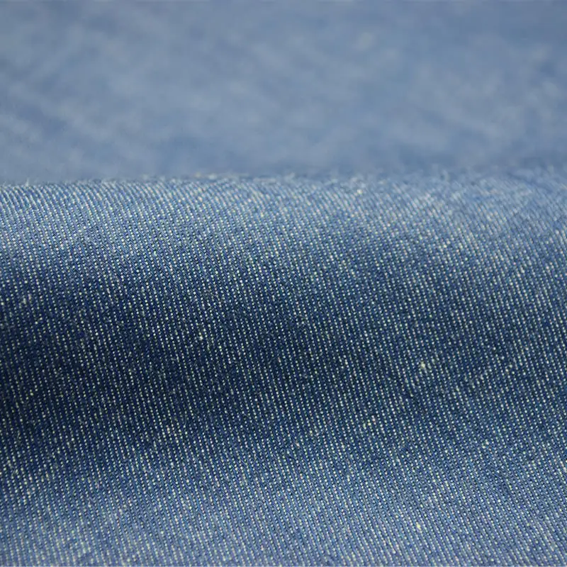 Skygen Cina di alta qualità a buon mercato campioni gratuiti 135 gsm morbido indigo cotone spandex stretch tessuto denim con buoni prezzi