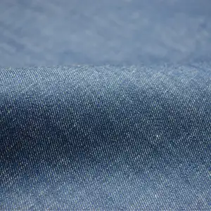 Skygen China hohe qualität günstige kostenlose proben 135 gsm weiche indigo baumwolle spandex stretch denim stoff mit gute preise