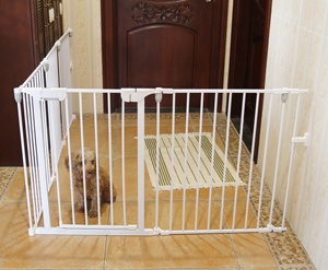 Box pieghevole multifunzione per cani e gatti cancello per cani da compagnia sicuro per interni - Product Image 1