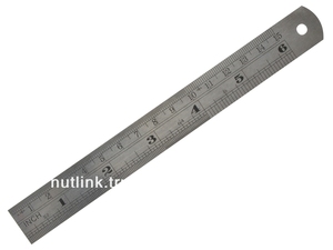 Dental Surgical <b>6</b> <b>Inch</b> 15 CM Stainless Steel <b>Ruler</b>, Fully Flexible Scale | Measuring <b>Ruler</b> Wide - Product Image 1