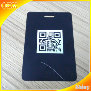 Völlig original chips und beste werbe großhandel preis matt hohe qualität schwarz metall visitenkarte - Product Image 2