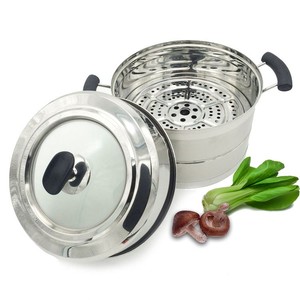Olla para Cuscús de Acero Inoxidable para Cocina/Olla Vaporera de Metal - Product Image 1