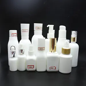 Botol Serum Putih Porselen Kosmetik untuk WP-093C Minyak