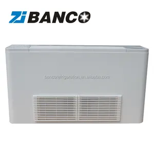 Hydronic hot water heating vertical expose fan coil radiators