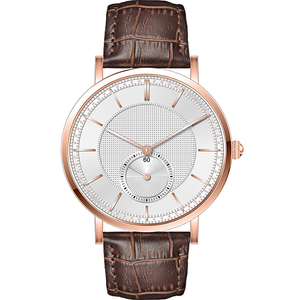 2019 di marca di lusso orologio automatico degli uomini di genuino vestito la fascia di cuoio orologio da polso - Product Image 2