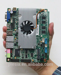 Atom firewall de la placa base con d2550 2 de red lan, mini servidor de seguridad industrial barebone con la ranura pci - Product Image 1