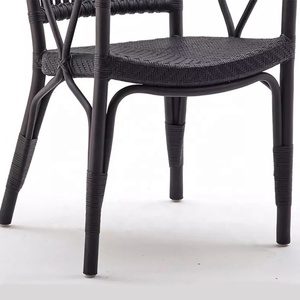 Sillón de mimbre de ratán natural de diseño contemporáneo excelente para uso en <span class=keywords><strong>restaurantes</strong></span>, parques y patios - Product Image 5