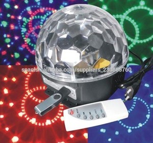 2014 dmx512 bola de luz del <span class=keywords><strong>disco</strong></span> conducido bola de luz de cristal luz de <span class=keywords><strong>la</strong></span> etapa del precio de fábrica - Product Image 1