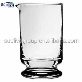 Bicchieri Calabrese Da Cocktail Footed di Miscelazione di Vetro 700ml