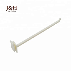 J & H Storefixture <span class=keywords><strong>2.3</strong></span> "3.3" 4 "4.3" 5.3 "<span class=keywords><strong>6</strong></span>" 7 "8" ขายปลีก POP ลูกฟูกตะขอ ABS พลาสติกซูเปอร์มาร์เก็ตกระดาษแข็ง Hook - Product Image 1
