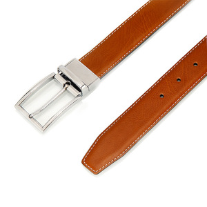 <span class=keywords><strong>Ceinture</strong></span> en cuir véritable pour hommes, <span class=keywords><strong>boucle</strong></span> <span class=keywords><strong>ardillon</strong></span> en alliage réversible, vente en gros - Product Image 3