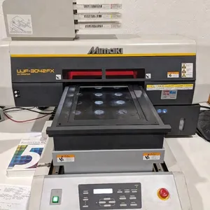 A3 Desktop Mimaki UJF-3042FX UV Flatbed Printer Peralatan