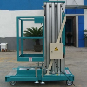 130kg 10M trên không di động Nâng Thủy Lực đơn mast Hợp kim nhôm người đàn ông Nâng Nền tảng làm việc trên không di động với giá tốt nhất - Product Image 3