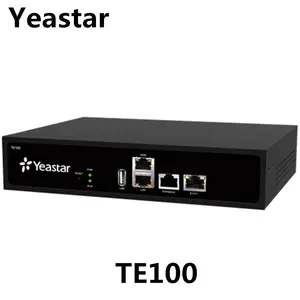 พอร์ตเดียวVoIP E1/T1/J1 TE100 Yeastarเกตเวย์(VoIPเพื่อE1/T1/J1,และE1/T1/J1เพื่อVoIP)