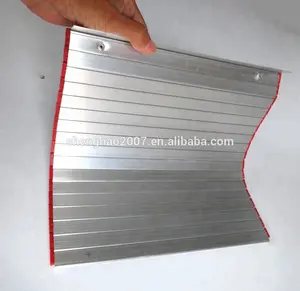 Cnc Machine Protective Dust Apron Cover Flexible Aluminum Apron Cover