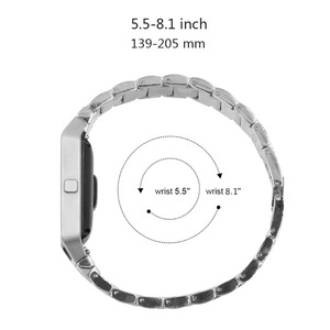 2018 Classic lujo Bling rhinestone diamante pulsera de acero inoxidable para <span class=keywords><strong>Fitbit</strong></span> <span class=keywords><strong>Blaze</strong></span> <span class=keywords><strong>reloj</strong></span> de <span class=keywords><strong>correa</strong></span> - Product Image 4