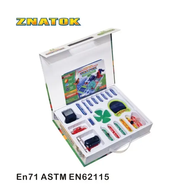 ZNATOK # energi alternatif | Kit elektronik untuk anak-anak (kemasan Rusia) mainan sains