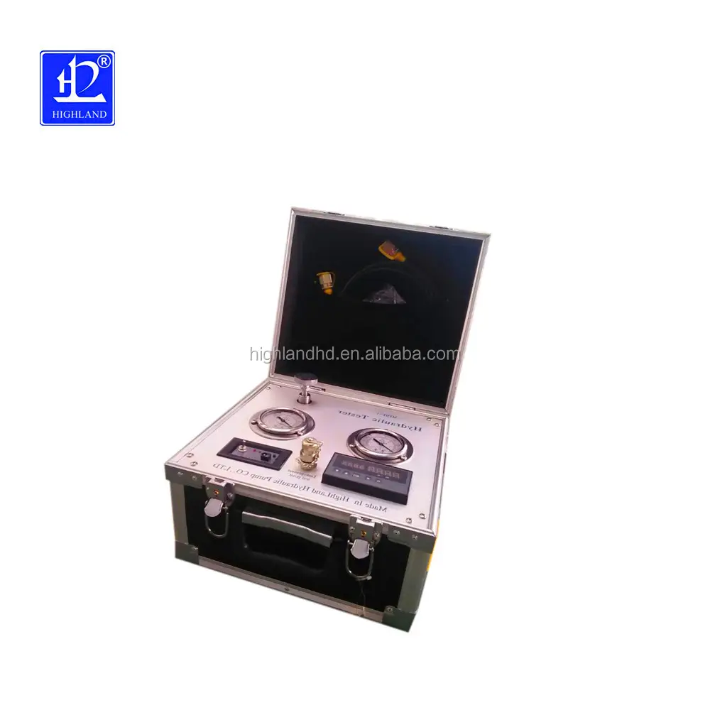 Highland digital Portable hydraulic tester pressure gauge manometer,portable appliance tester