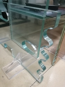 <span class=keywords><strong>Vetro</strong></span> per mobili temperato tagliato con lavorazione cnc personalizzata - Product Image 3