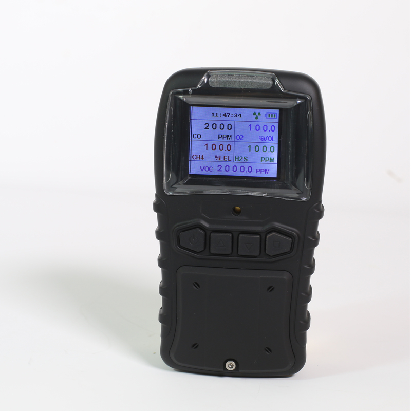 CE Approved Multi-Gas Detector for Detecting Content of up to 5 Combustible and Toxic Gases