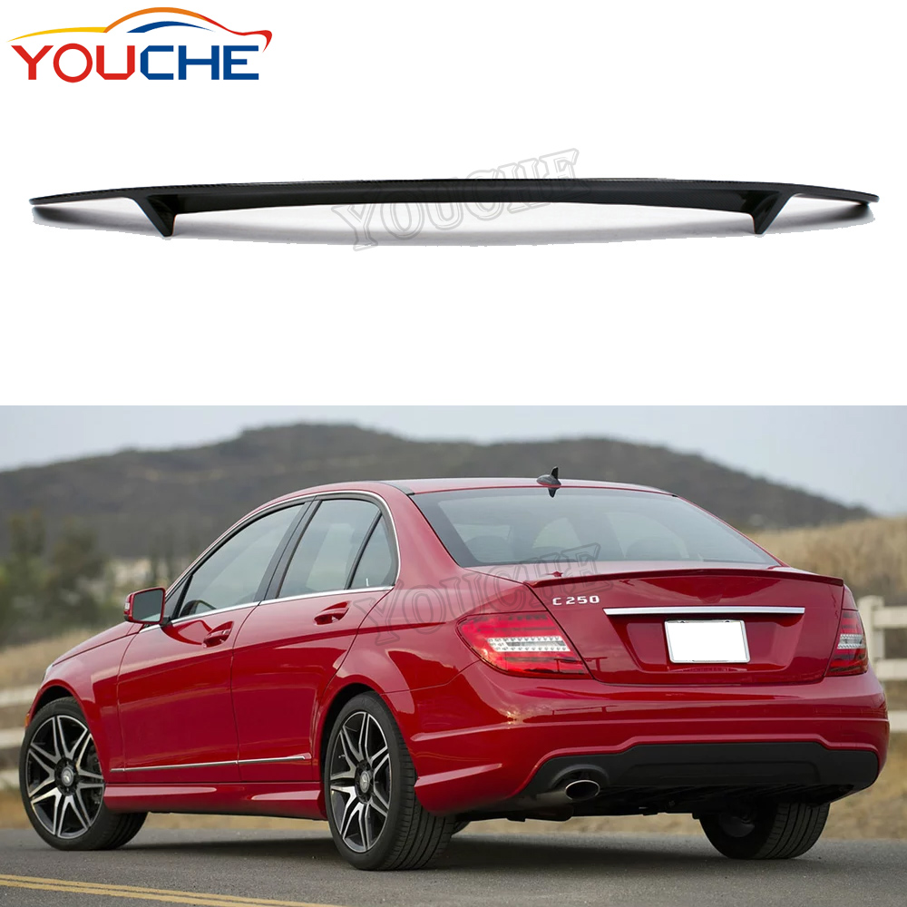 Стильный спойлер для багажника заднего багажника RT для Mercedes C class W204 4 door sedan 2007-2014