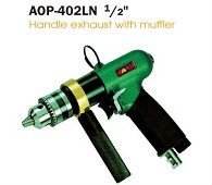 APLUS Herramientas Neumáticas Reversibles 1/2 "Taladro de Aire 650 RPM 0.2HP Mango de Escape OEM Personalizable ISO9001 - Product Image 2