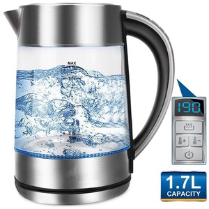 <span class=keywords><strong>Bollitore</strong></span> <span class=keywords><strong>elettrico</strong></span> in <span class=keywords><strong>vetro</strong></span> borosilicato ad alta velocità da 1,7 litri con controllo digitale sul <span class=keywords><strong>bollitore</strong></span> <span class=keywords><strong>elettrico</strong></span> in <span class=keywords><strong>vetro</strong></span> intelligente con manico - Product Image 2