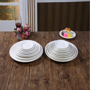 YCP01-vaisselle en gros, nouvelle <span class=keywords><strong>assiette</strong></span> en céramique à cercle plat en porcelaine pour Restaurant - Product Image 2