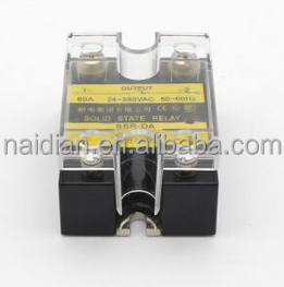 SSR monofásico relé de estado sólido a prueba de Vibraciones SSR-DA/60A con cubierta de seguridad para Uso Industrial Automático - Product Image 4