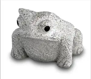 Animal garden Hand carved Frog stone sculpture for sale