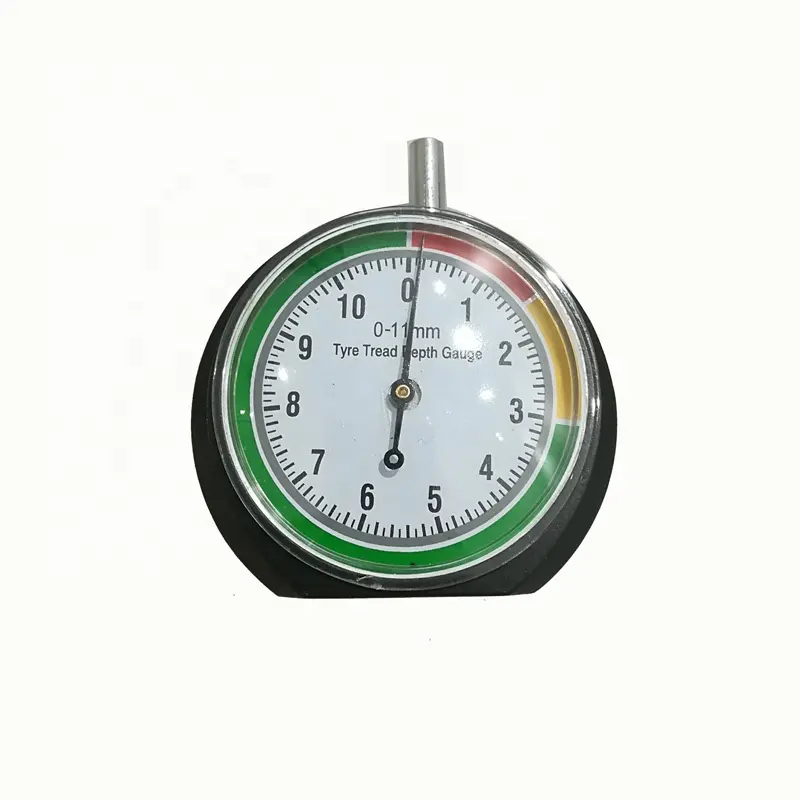 Meters Tools Professional Dial Type Tire Tread Depth Gauge