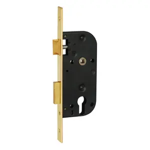 Hot sale door lock with iron front plate for Morocco market