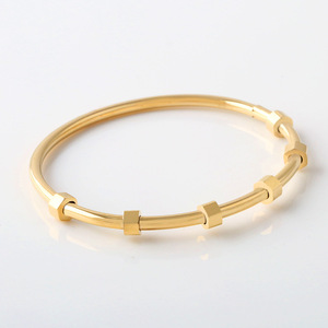 Chengfen New Gold Jewellery <strong>Bangles</strong> Designs Stainless Steel Gold <strong>Torque</strong> <strong>Bangle</strong> Turkish Jewelry <strong>Bangle</strong> - Product Image 6