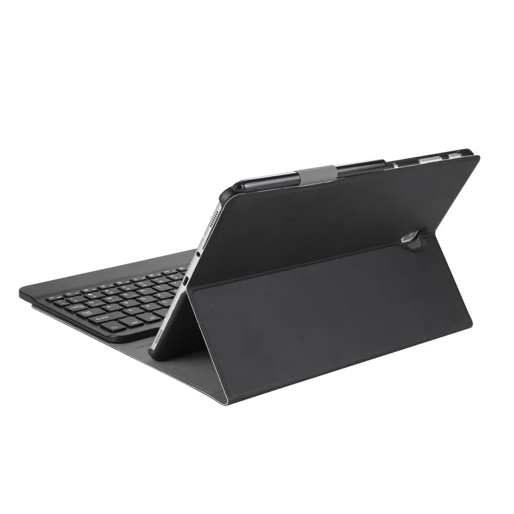 Tablet Leather Cover Case with Keyboard Compatible with for Galaxy Tab 10.5 2018 T590 T595