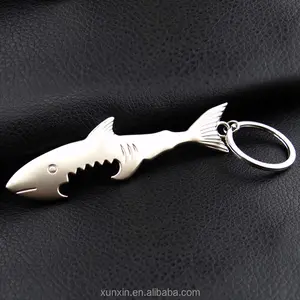 Bán Buôn Hình Dạng Cá Keychain Kim Loại Giá Rẻ Beer Bottle Opener