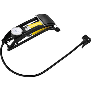 Factory sale aluminum alloy Best Quality Bicycle foot pump with gauge - Product Image 1