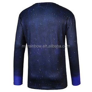 T-Shirt a Maniche Lunghe con Stampa Galassia <span class=keywords><strong>e</strong></span> <span class=keywords><strong>Universo</strong></span>, Maglietta Uomo con Stampa Integrale in Sublimazione, T-Shirt Moda con Stampa 3D all'Ingrosso - Product Image 4