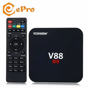 Epro V88 Android Box 6.0 Smart Tv Box Hd 4 k Rockchip RK3229 Quad Core Cpu Scishion V88