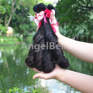 Nouvelle arrivée bas prix vierge péruvienne Hair Extension, Funmi cheveux - Product Image 2