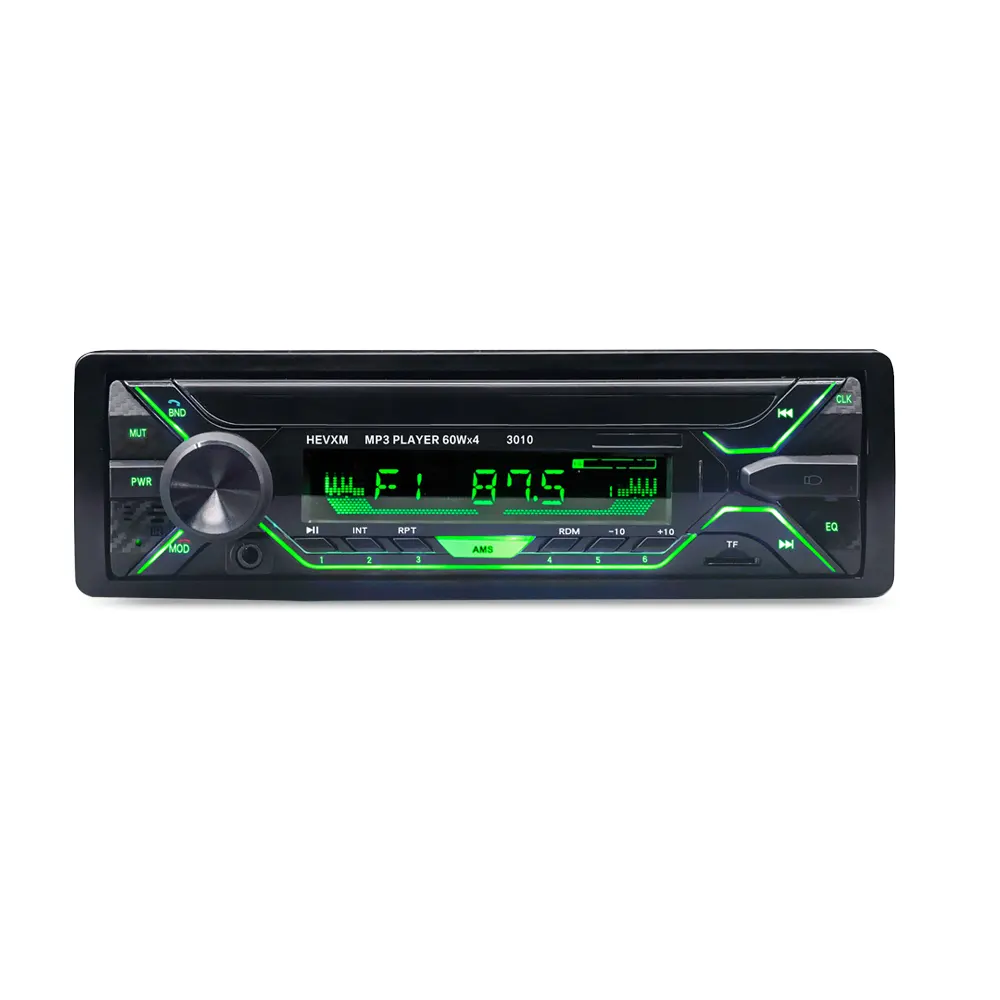 12 v multi funzione di luce Colorata auto MP3 giocatore di musica 3010