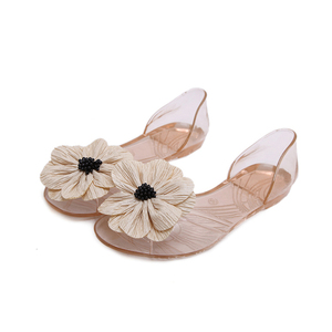 Filles douces d'été plat transparent PVC sandales - Product Image 4