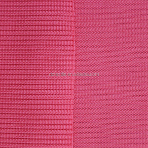 Spandex Ống T-shirt Cổ Áo Cuff Sườn Vải Căng Vải Đồng Bằng 2X2,<span class=keywords><strong>1X1</strong></span> Dệt Kim Polyester Đồng Bằng Nhuộm 260-270gsm 7-15 Ngày - Product Image 2