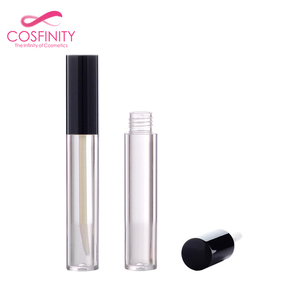 Muestra libre mate lipgloss tubo contenedor mini negro Liquid container Lipstick lip <span class=keywords><strong>gloss</strong></span> con aplicador - Product Image 1