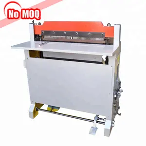 NO MOQ high speed heavy duty paper punch machine manufacturer print shop use hole punching and perforating machine