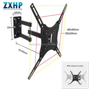 Wall mount bracket, với khớp nối xoay 16 "cánh tay-cho 23-55 inch LED LCD OLED Plasma - Product Image 2